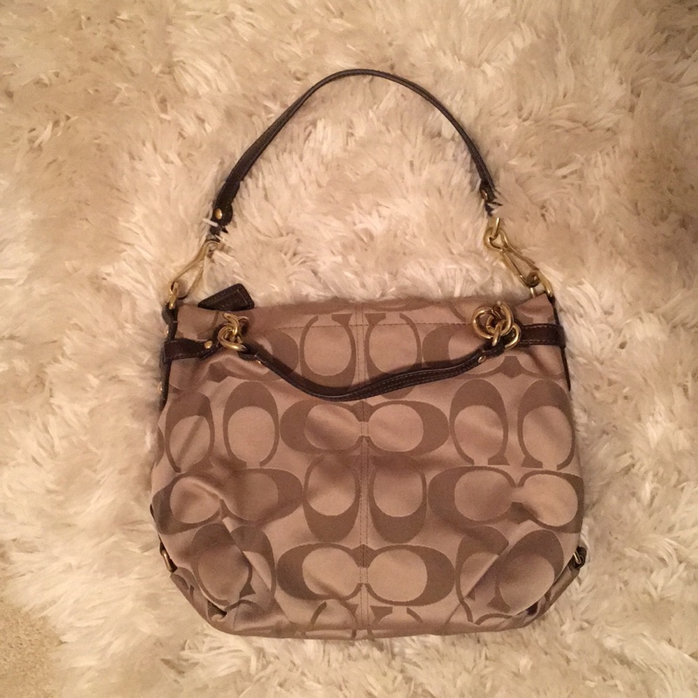 Coach Tan Purse F17183